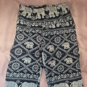 Flowy elephant pants
